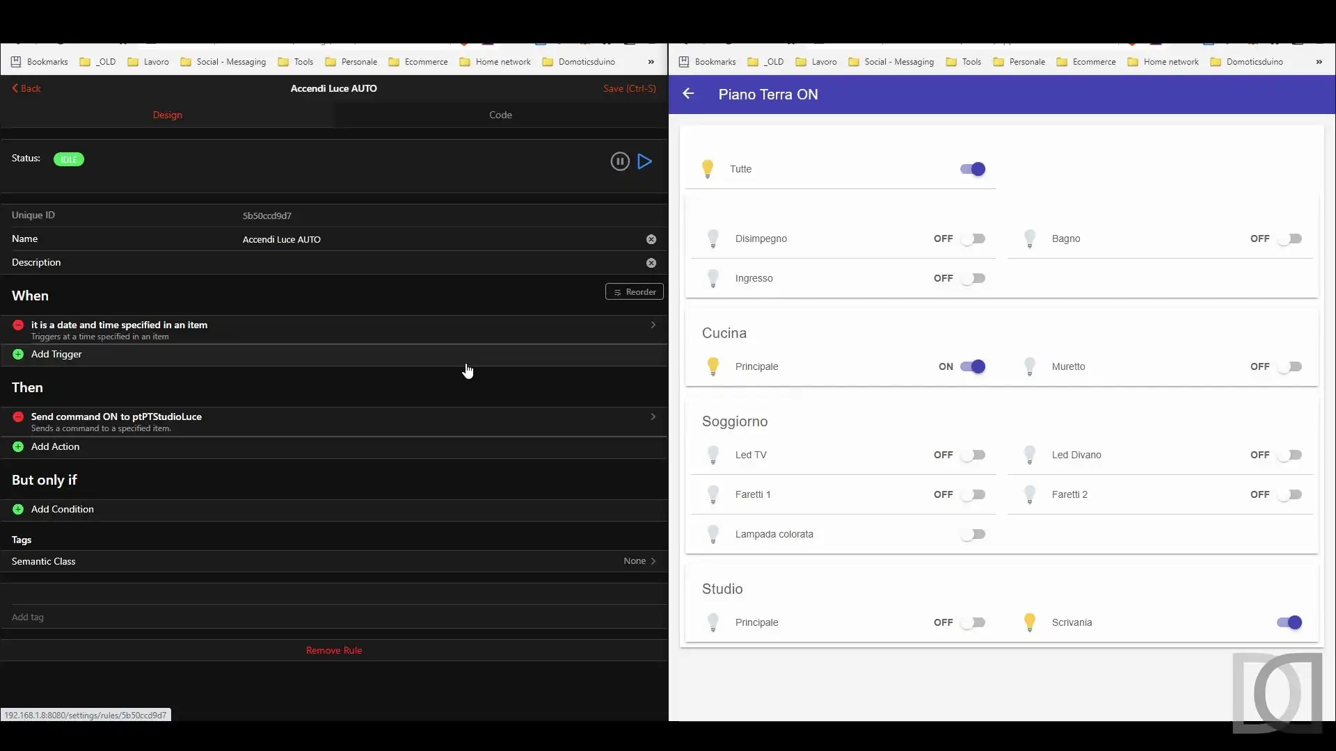 OpenHAB 3 - Example for rules triggers by DateTime item - Part 1 - Home Automation System