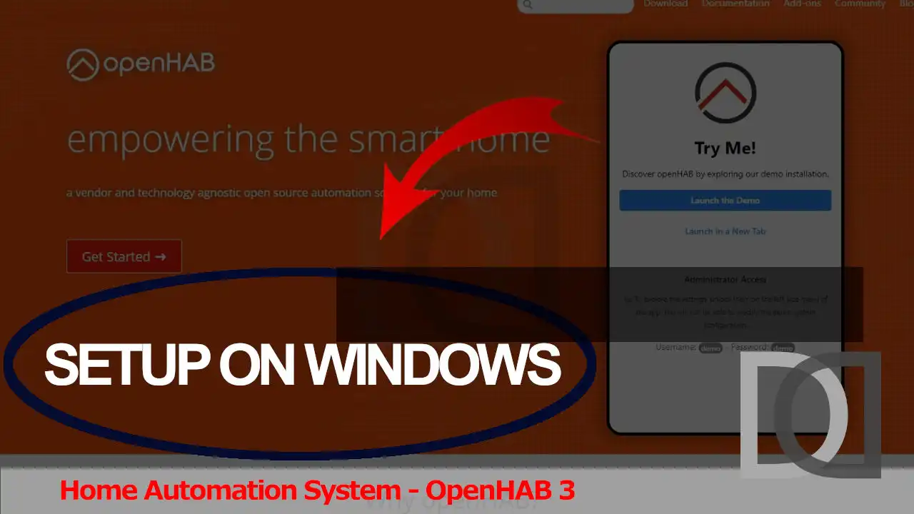 OpenHAB 3 - WINDOWS setup - Home Automation System