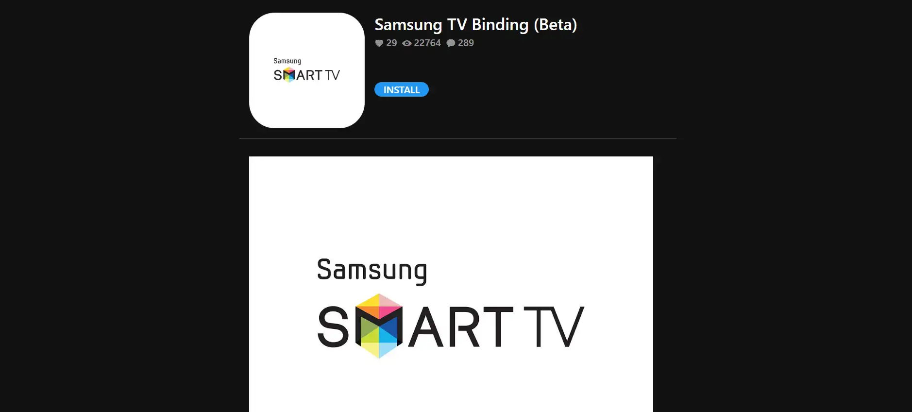 OpenHAB 4 - Provo il binding SAMSUNG TV BETA - Home Automation System