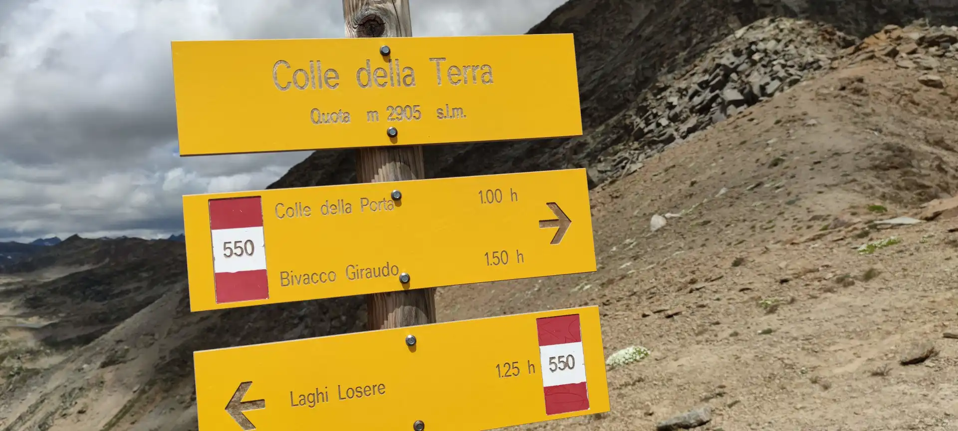 Quattro passi in montagna - Colle della Terra, Gran Paradiso - Il racconto