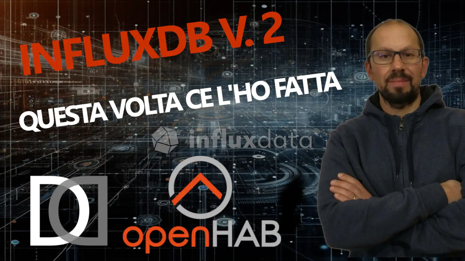 OPENHAB 4: INFLUXDB 2 on RASPBERRY PI 4 with 64 BIT OpenHabian OS as a DOCKER container - VIDEO