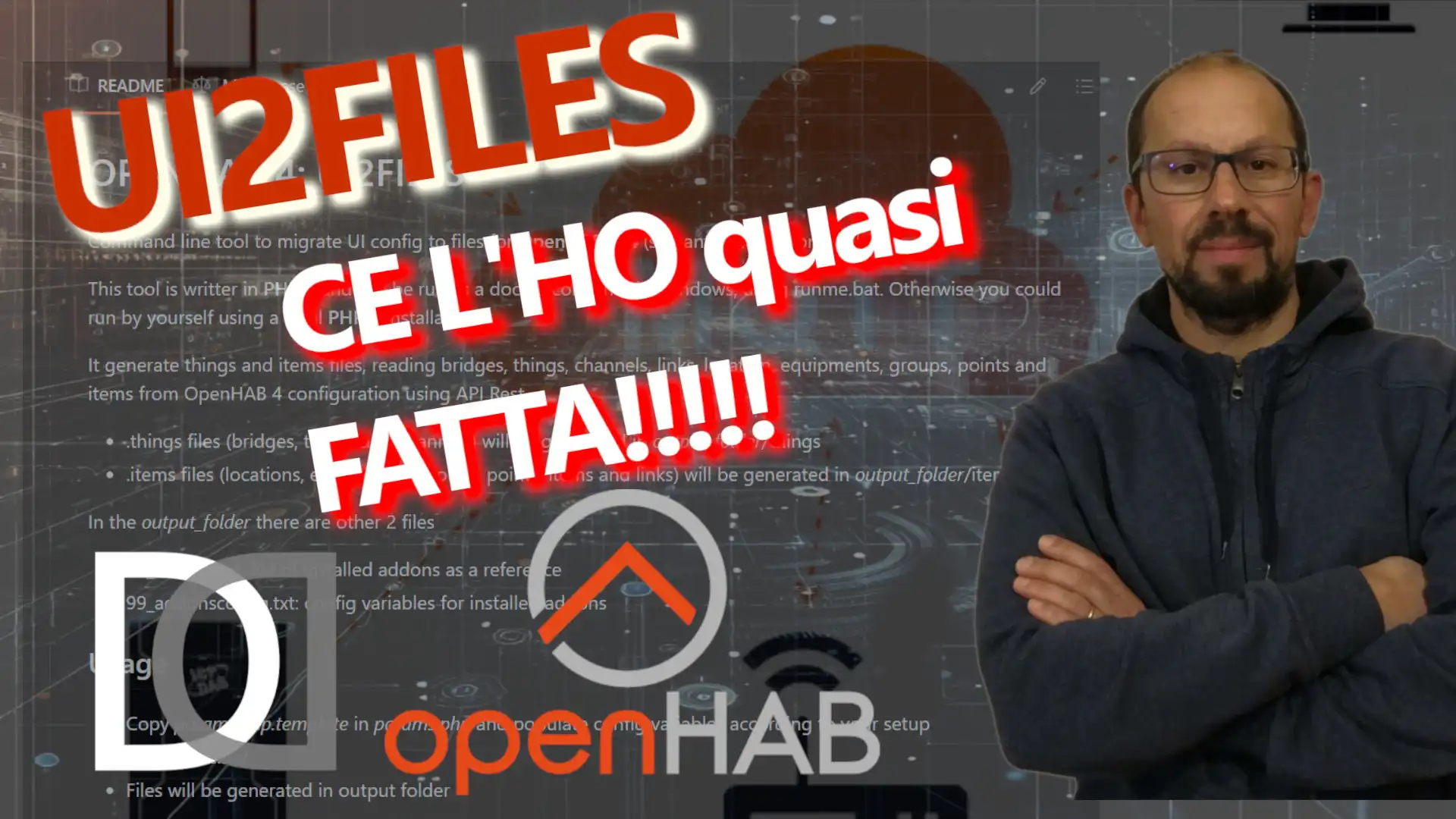 OPENHAB 4: Migrazione configurazione da MainUI a Files - Ce l'ho quasi fatta con il mio software!!! - VIDEO