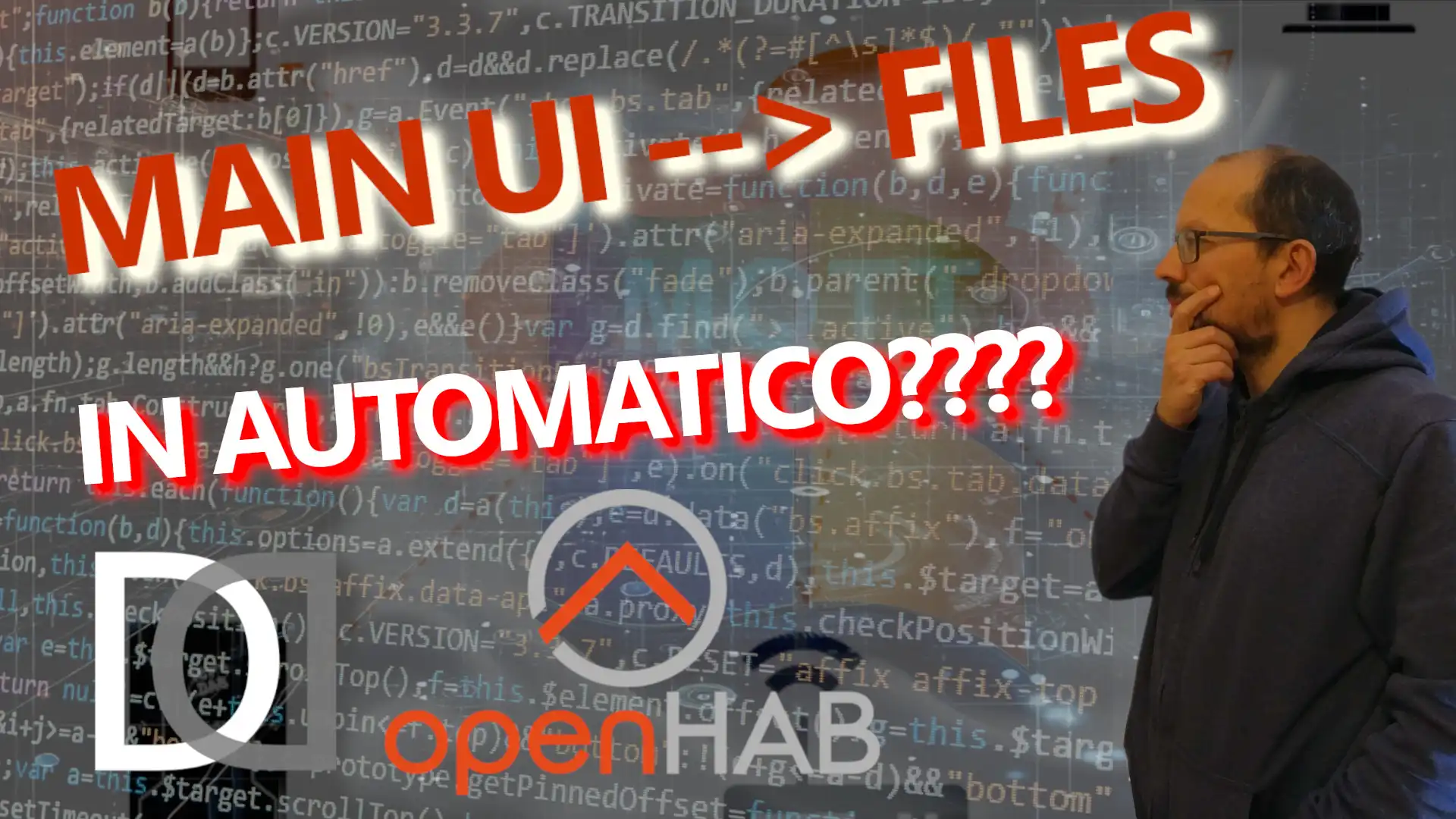 OPENHAB 4: Migrazione configurazione da MainUI a Files - Tool Automatico - VIDEO
