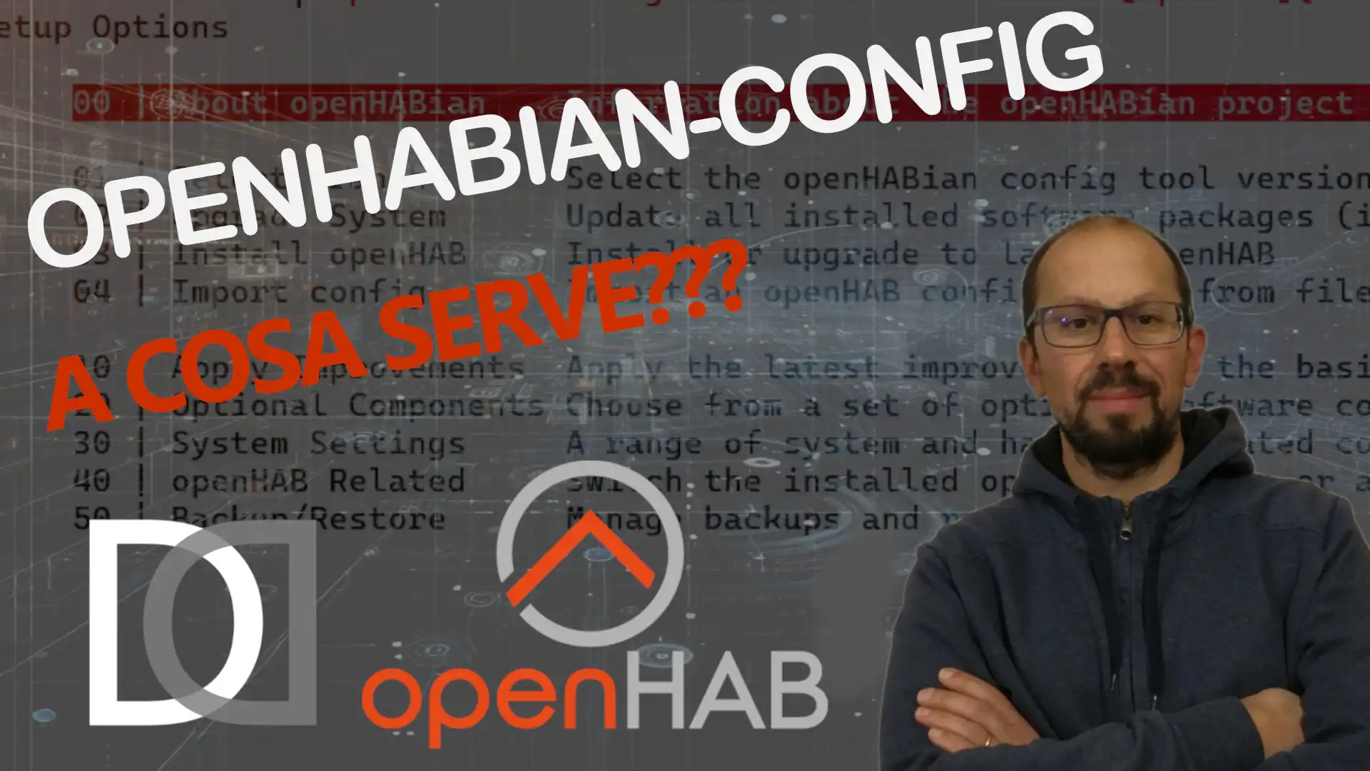 OPENHAB in a NUTSHELL: 7. OpenHABian - Initial configuration