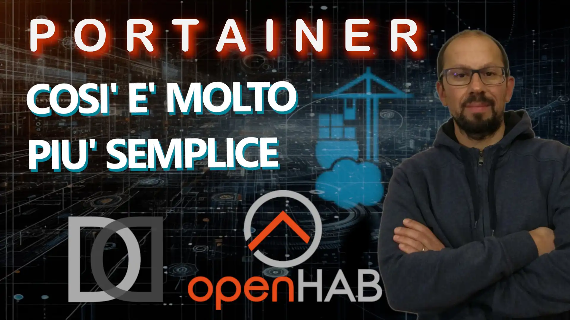 OPENHAB in a NUTSHELL: 6. PORTAINER installation on Raspberry PI - VIDEO