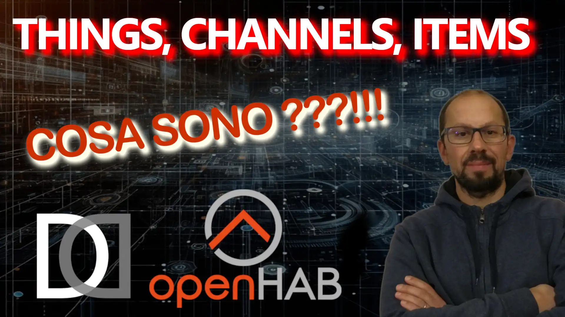 OPENHAB in PILLOLE: Things, Channels, Items - La teoria della progettazione - VIDEO