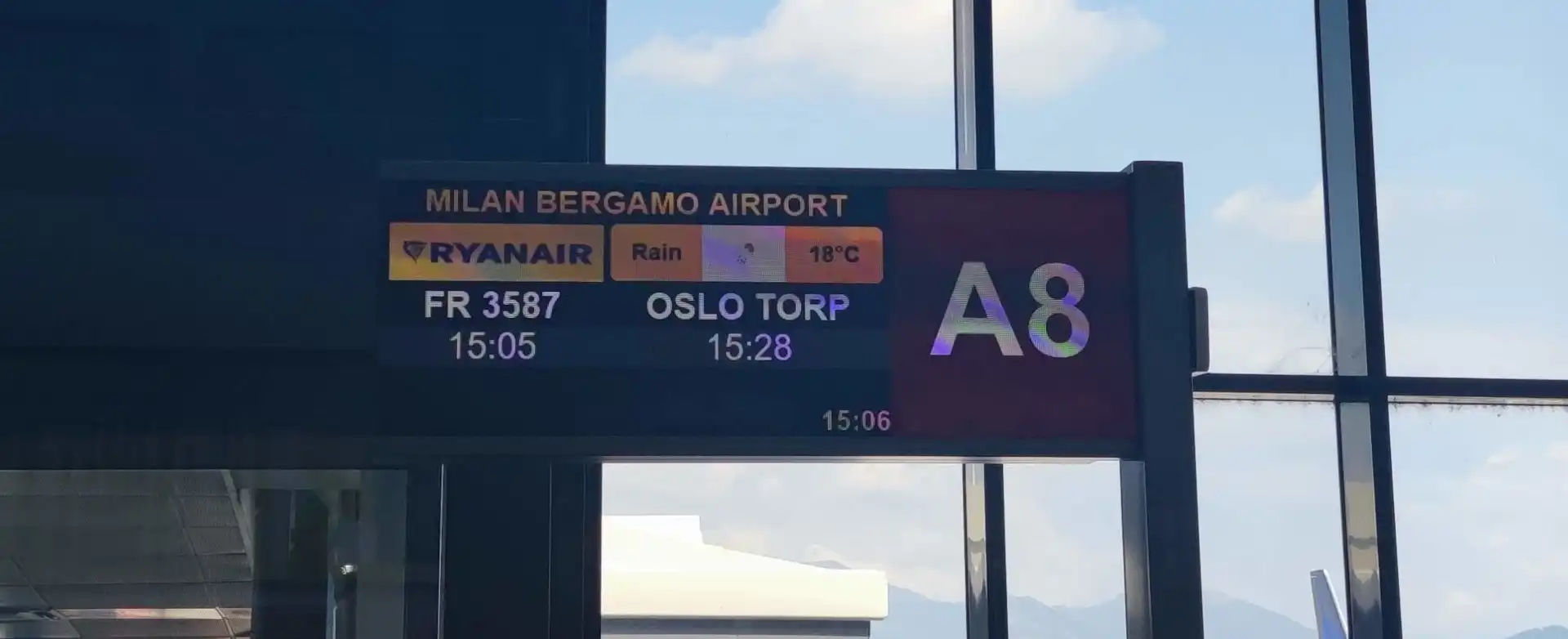 Norvegia 2024 - Giorno 0 - La partenza