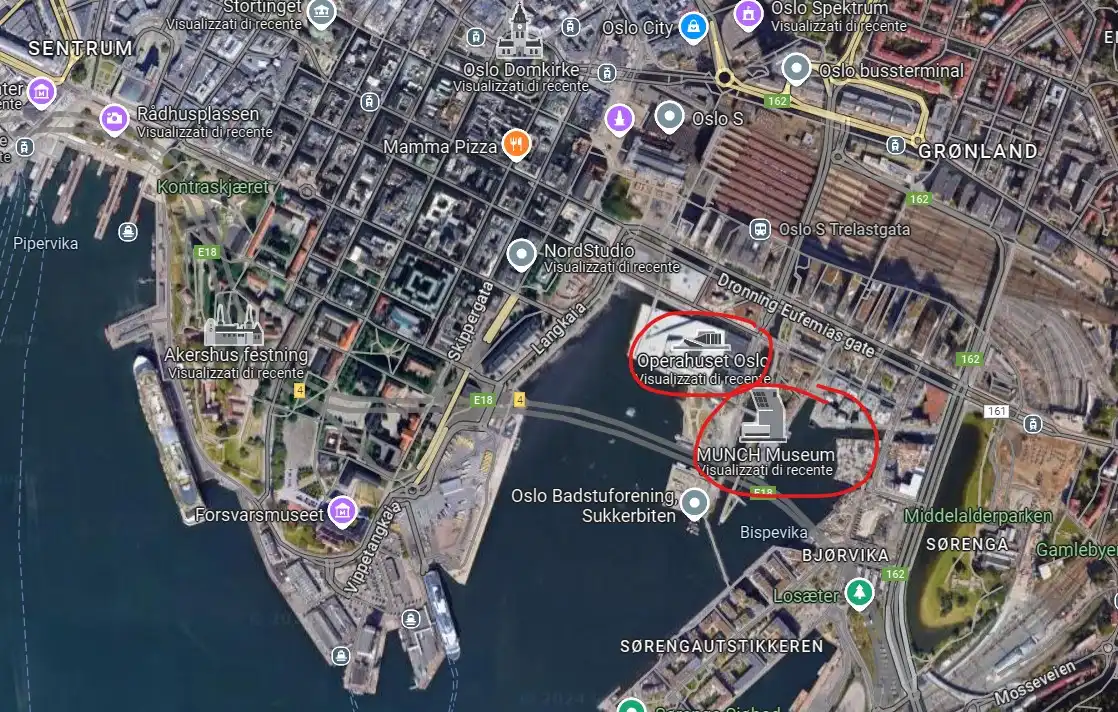 Norvegia 2024 - Giorno 1, OSLO in un giorno e 25 Km a piedi - Parte 2