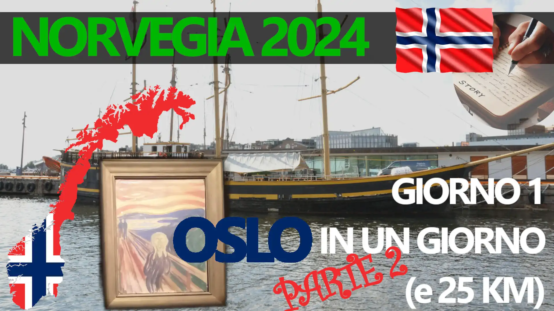 Norvegia 2024 - Giorno 1, OSLO in un giorno e 25 Km a piedi - Parte 2