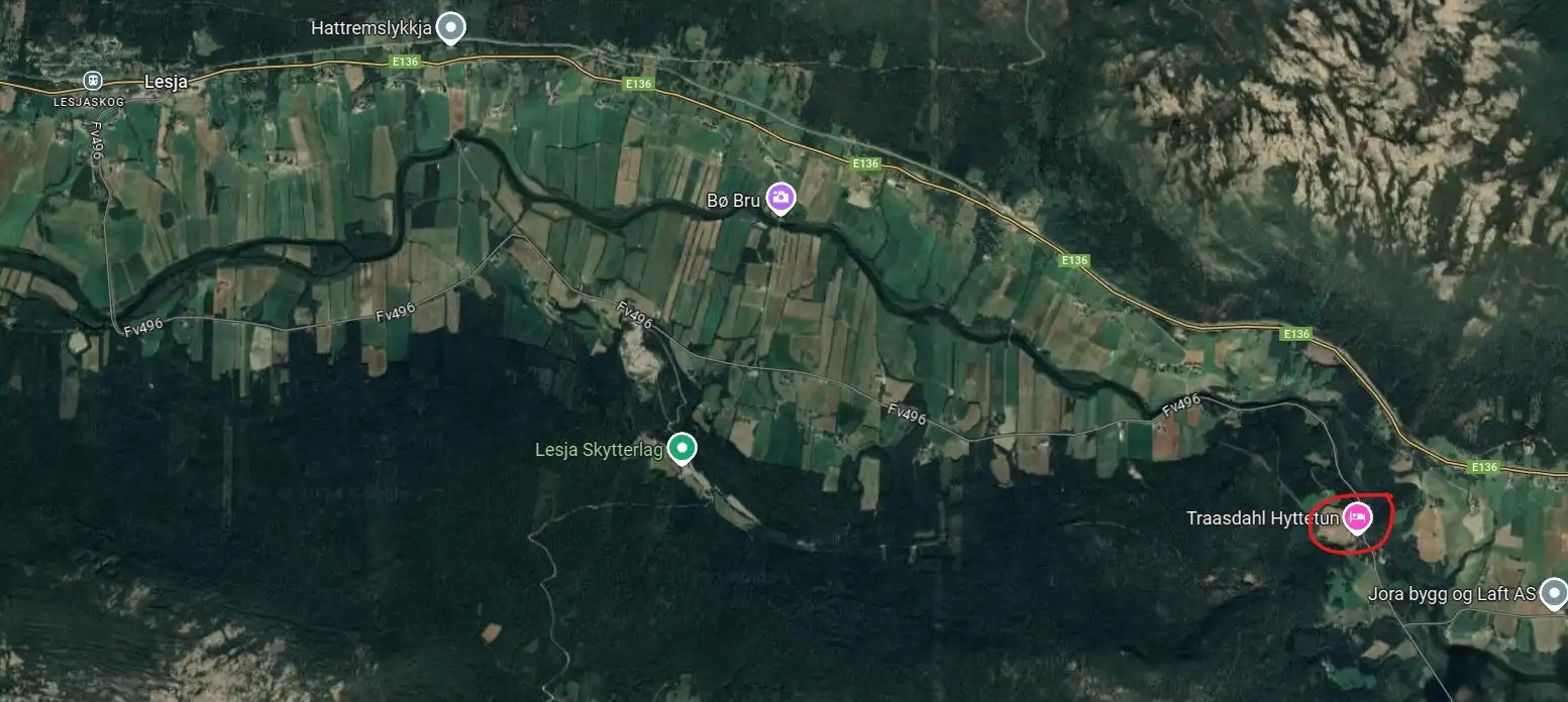 Norvegia 2024 - Giorno 2 - Da OSLO a LESJA - Laghi, pioggia e Stavkirke