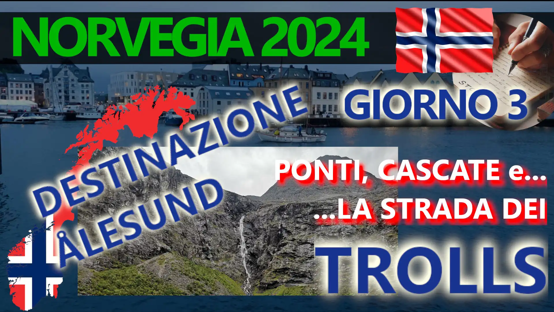 Norvegia 2024 - Giorno 3 - Il racconto - Sulla strada dei TROLLS (Trollstigen), destinazione ALESUND