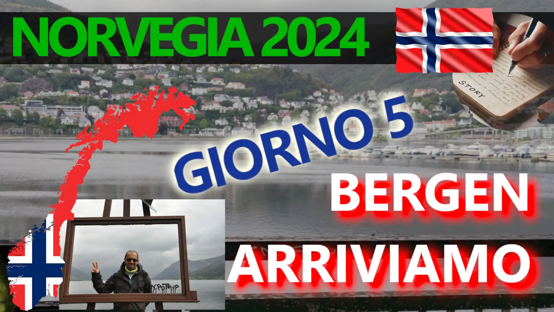 Norvegia 2024 - Giorno 5 - BERGEN arriviamo