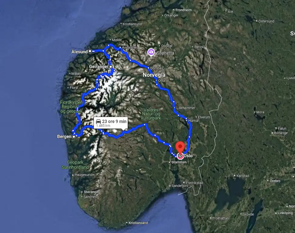 Norvegia 2024 - L'idea e l'organizzazione