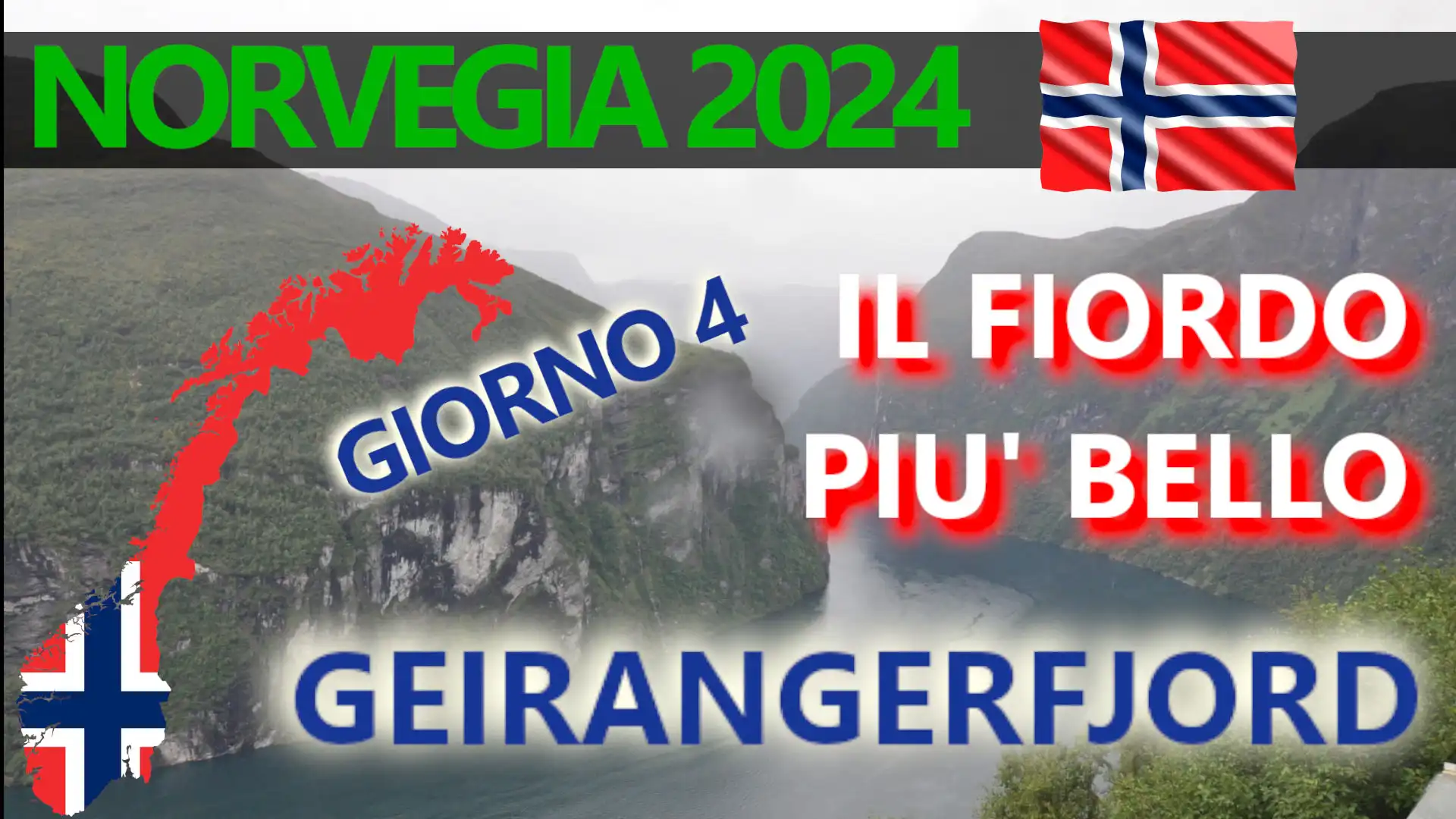 NORVEGIA 2024 - VLOG - Giorno 4 - Da ÅLESUND a UTVIK, passando per il magnifico fiordo di GEIRANGER