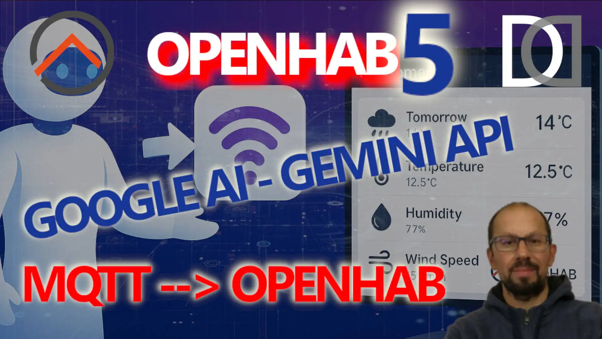 OpenHAB and AI: I connected Gemini to OpenHAB with Python and MQTT - VIDEO