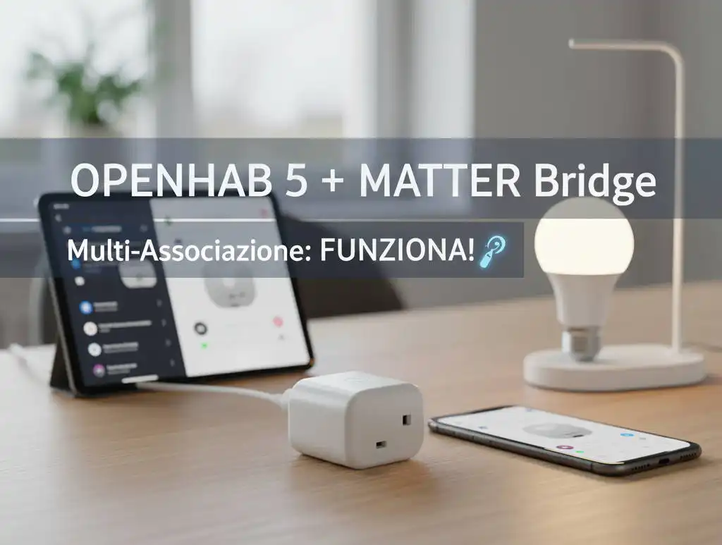 OPENHAB 5 + MATTER Bridge: How to pair the same device multiple times (it really WORKS!) - VIDEO
