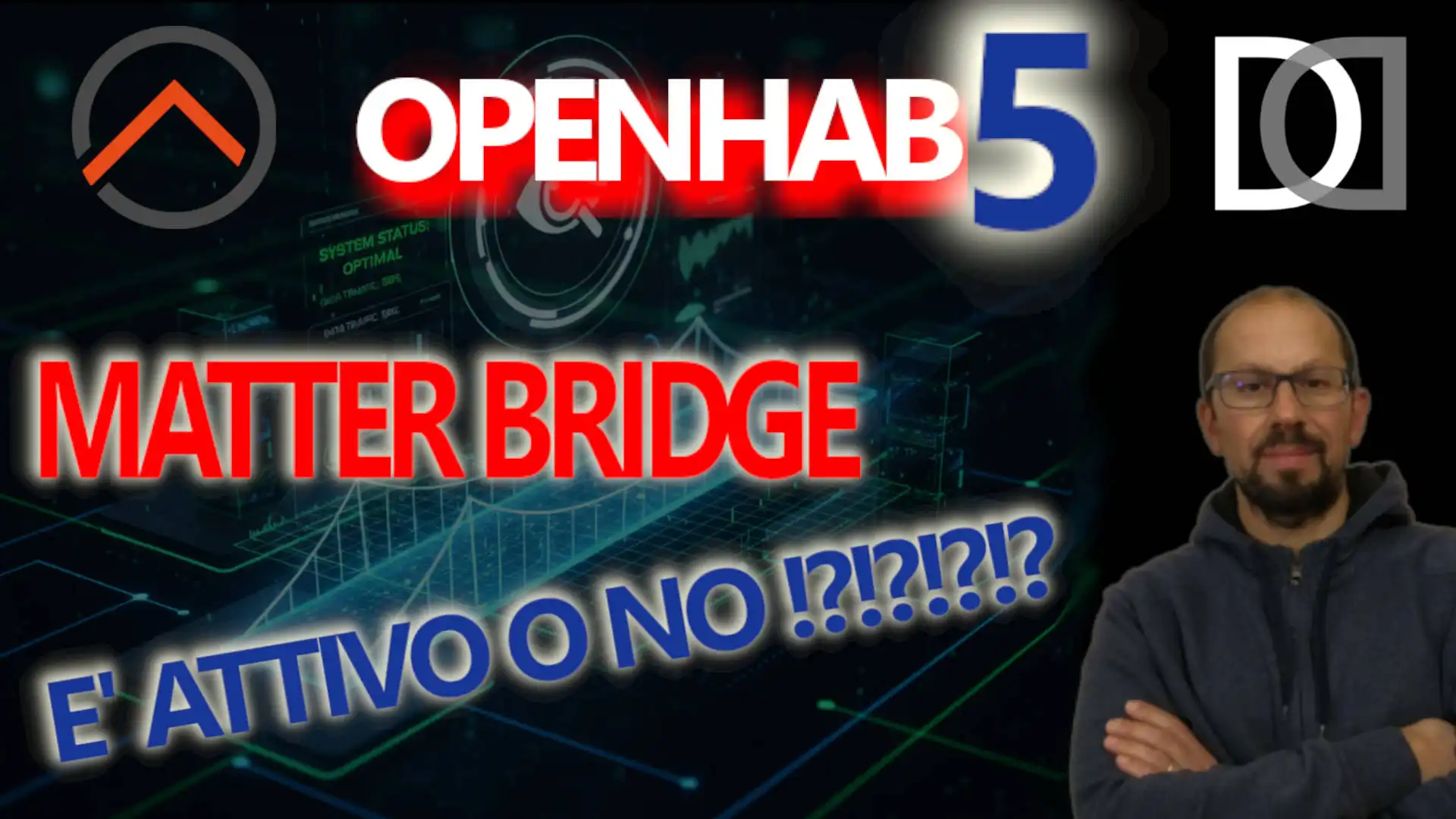 OPENHAB 5: Il mio Matter Bridge è in esecuzione? Ecco come sono riuscito a monitorarlo da OpenHAB! - VIDEO