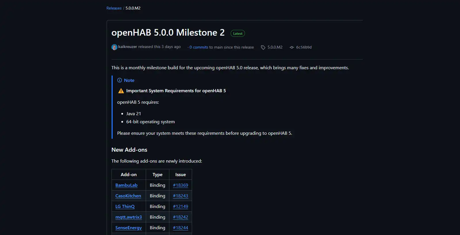 OPENHAB 5: aggiorno il mio container DOCKER di test alla versione 5 Milestone 2, appena uscita - VIDEO