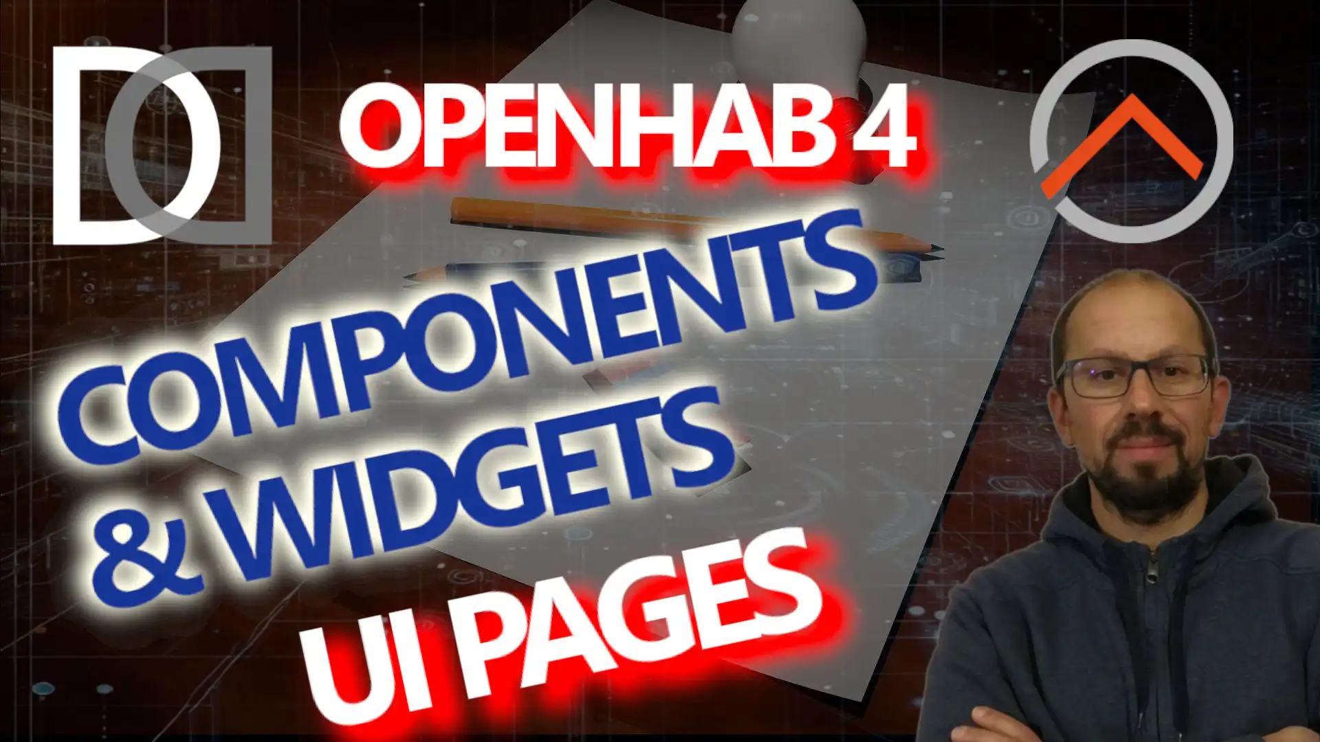 48. UI PAGES Structure - COMPONENTS and WIDGETS