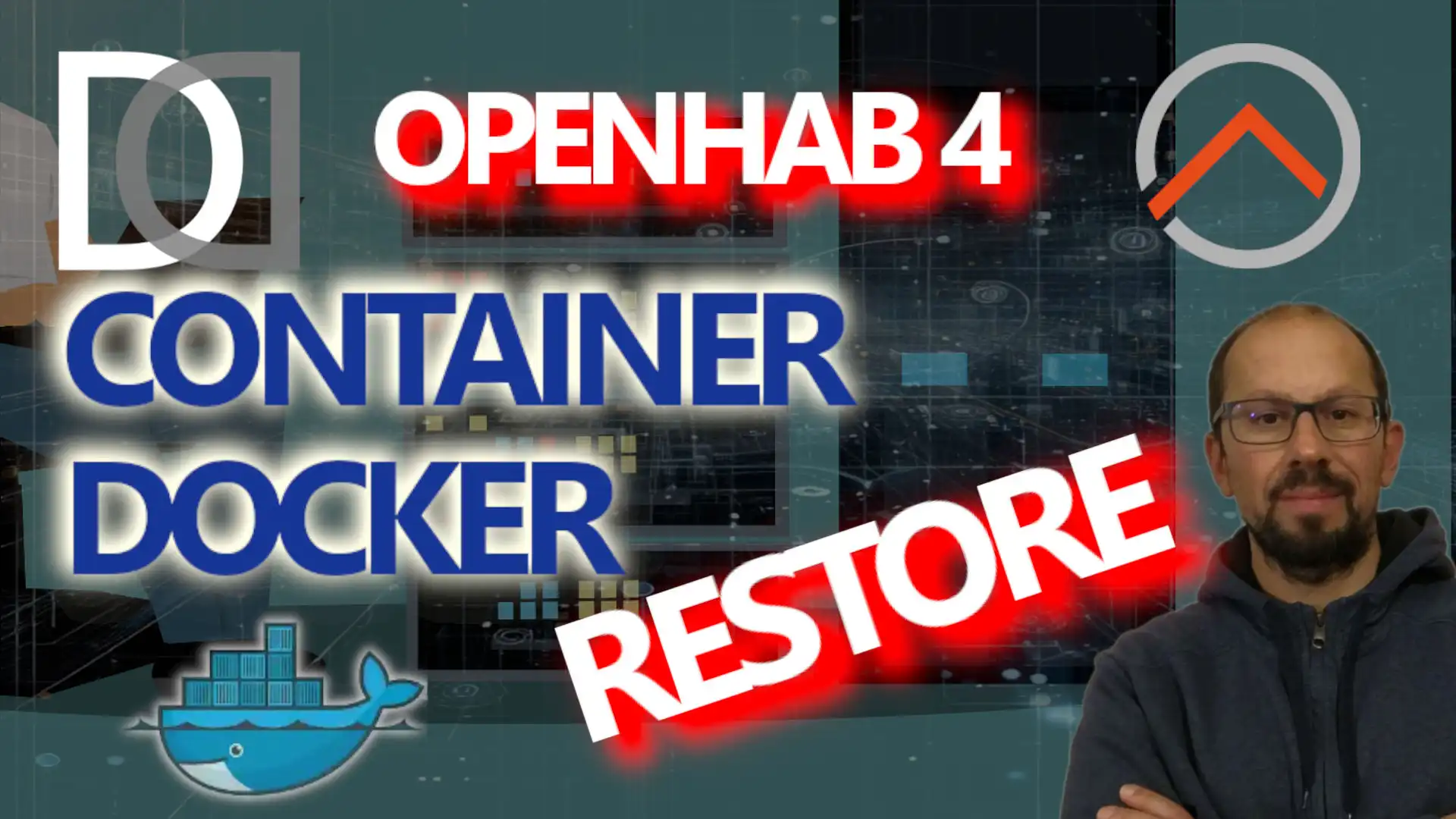 57. How to restore a BACKUP on DOCKER containers...and not only