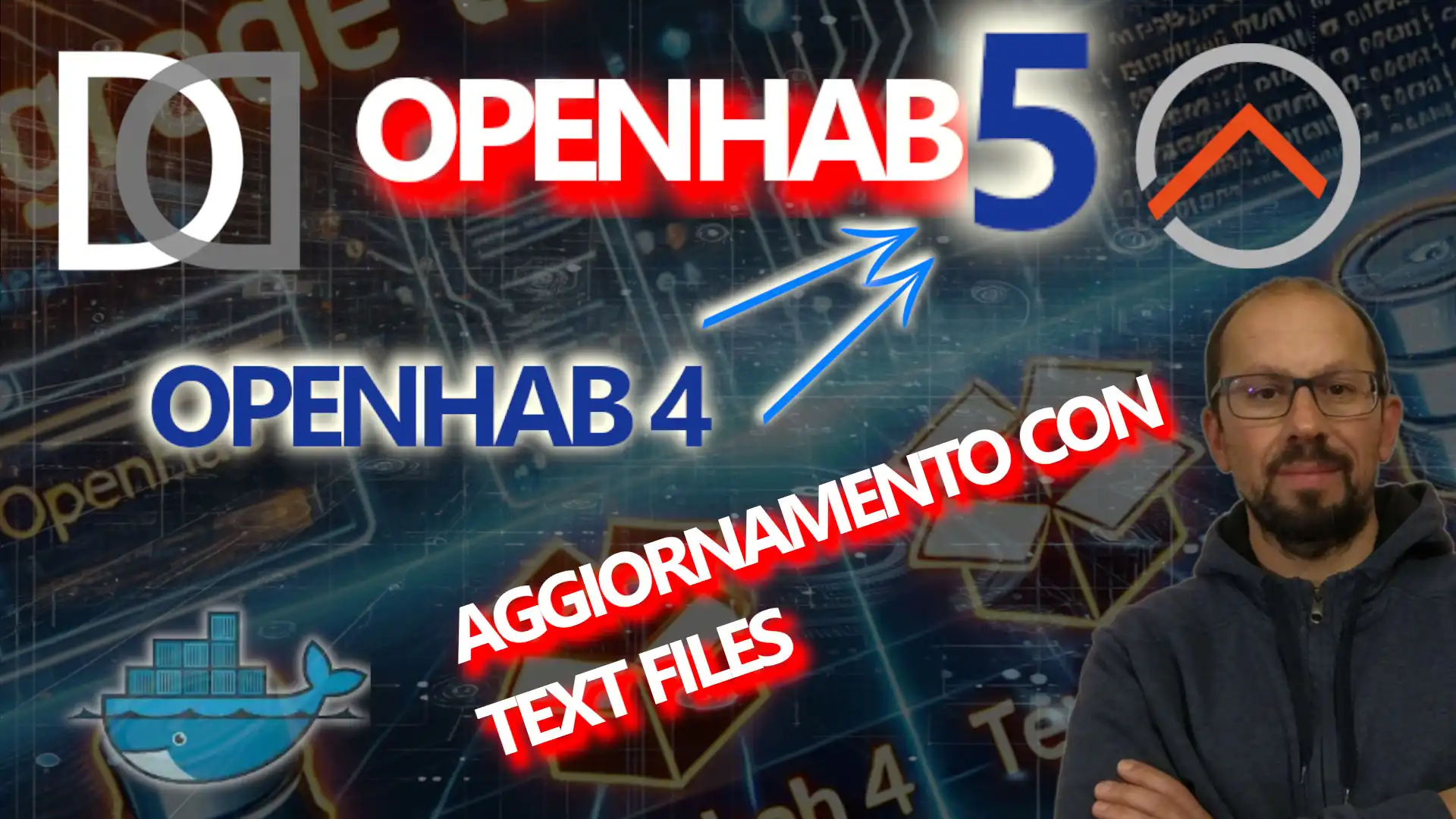 Aggiornamento a OPENHAB 5: Configurazione su Docker con File di Testo - Risultati interessanti - VIDEO
