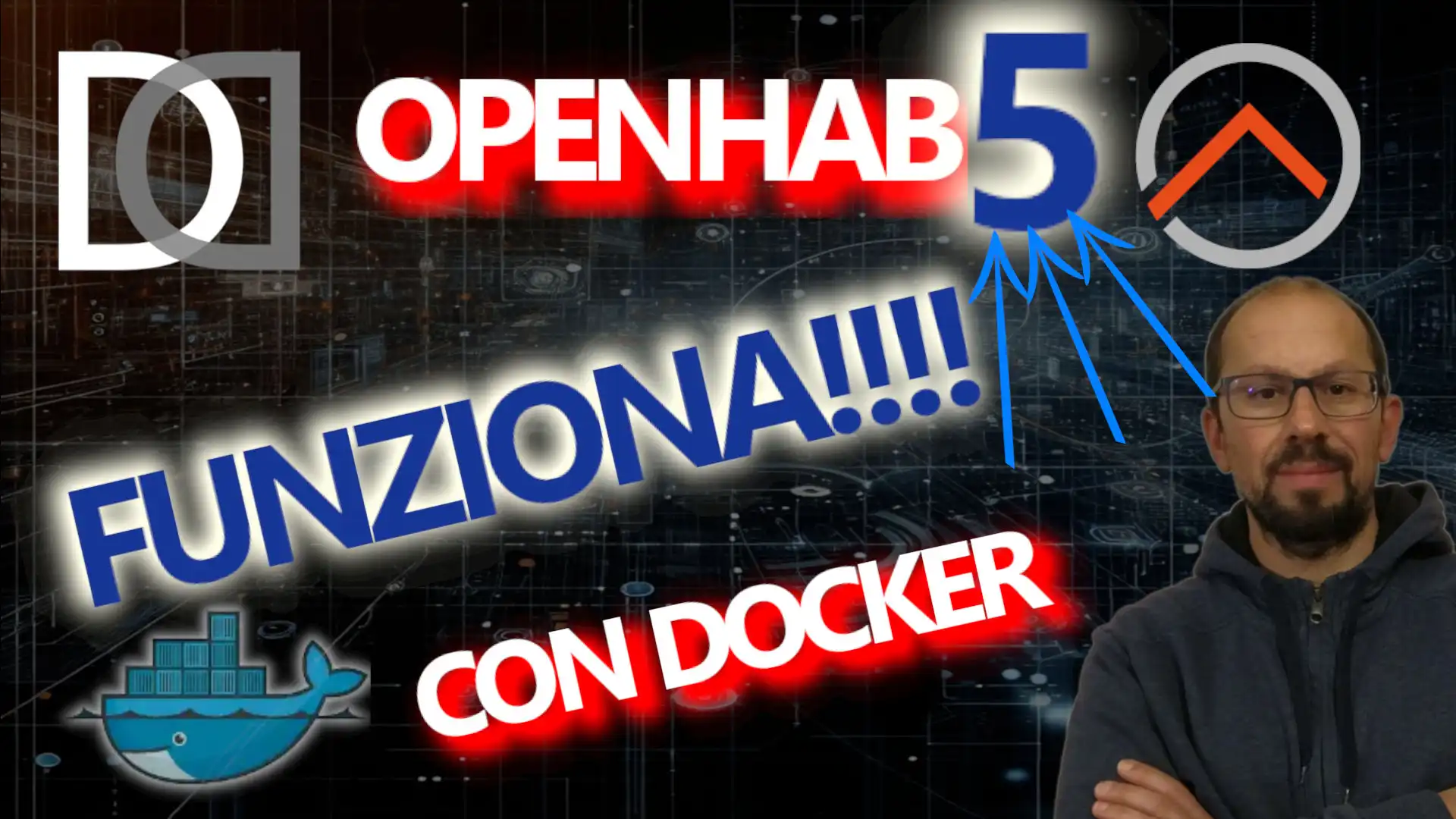 Ho installato OPENHAB 5.0, nuova versione del famoso Home Automation System, su Raspberry con DOCKER - VIDEO