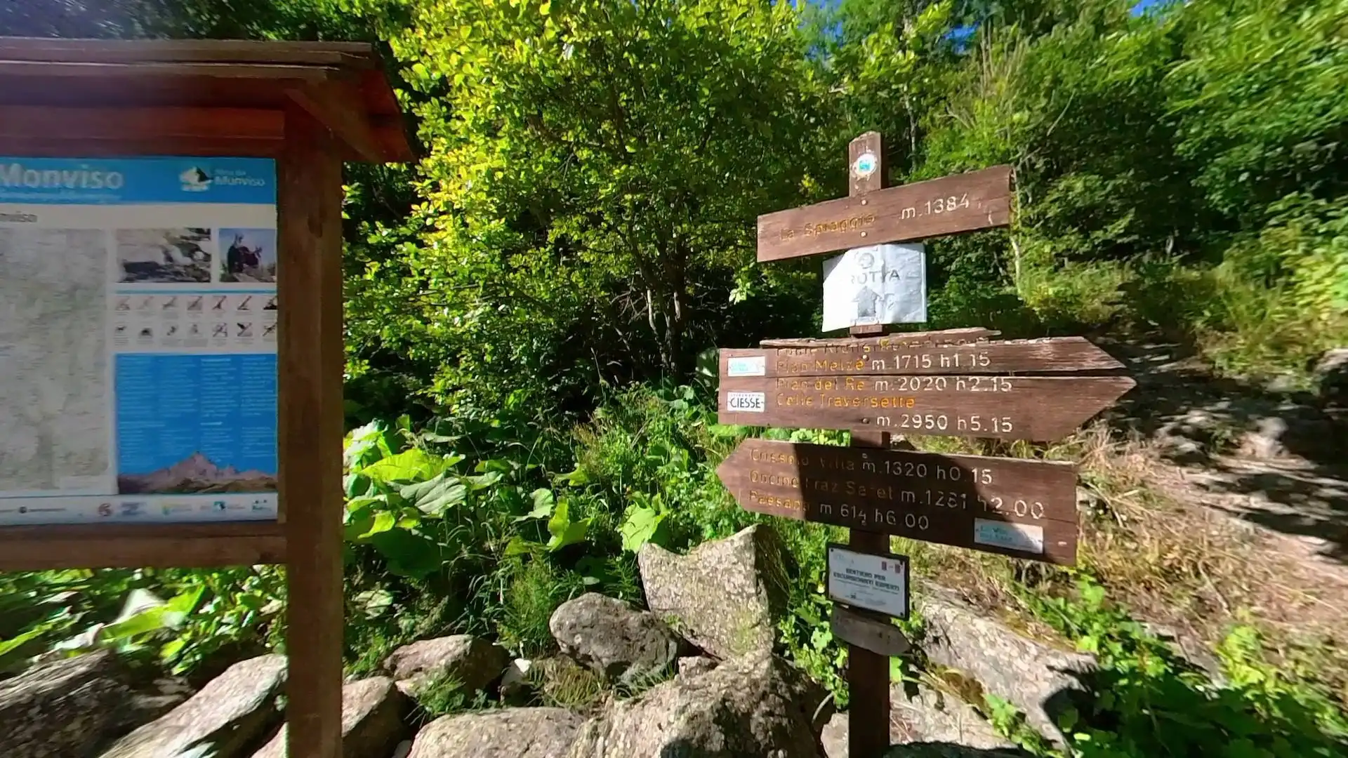 Quattro passi in montagna - Estate 2025 - Sentiero della Salute, Crissolo - Valle PO - Il racconto