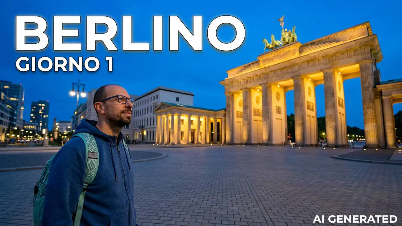 Guarda su YOUTUBE - BERLINO 2026 - VLOG - Diario di viaggio: Giorno 1 - Gli inizi