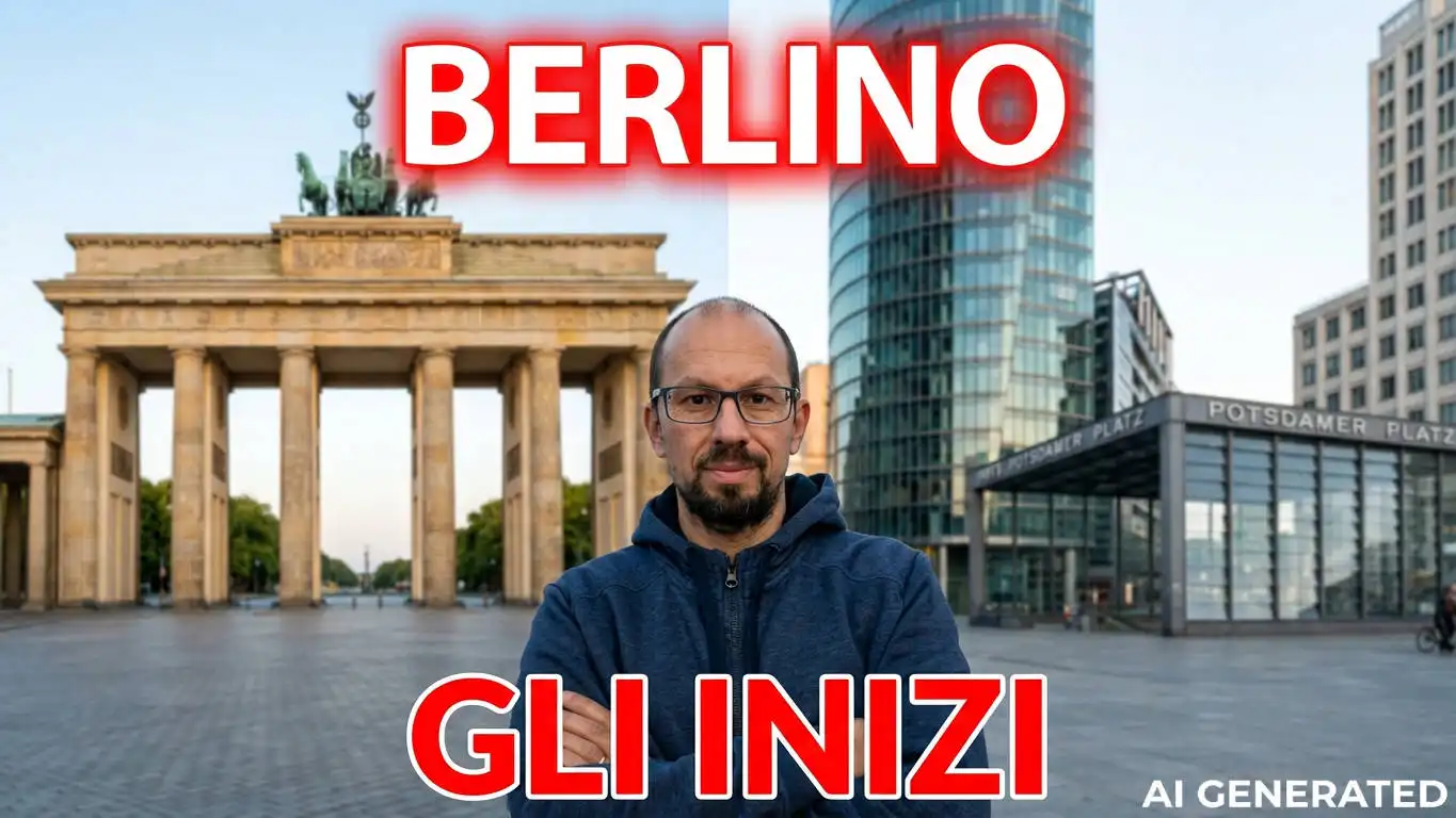 Guarda su YOUTUBE - BERLINO 2026 - VLOG - Diario di viaggio: Giorno 1 - Gli inizi