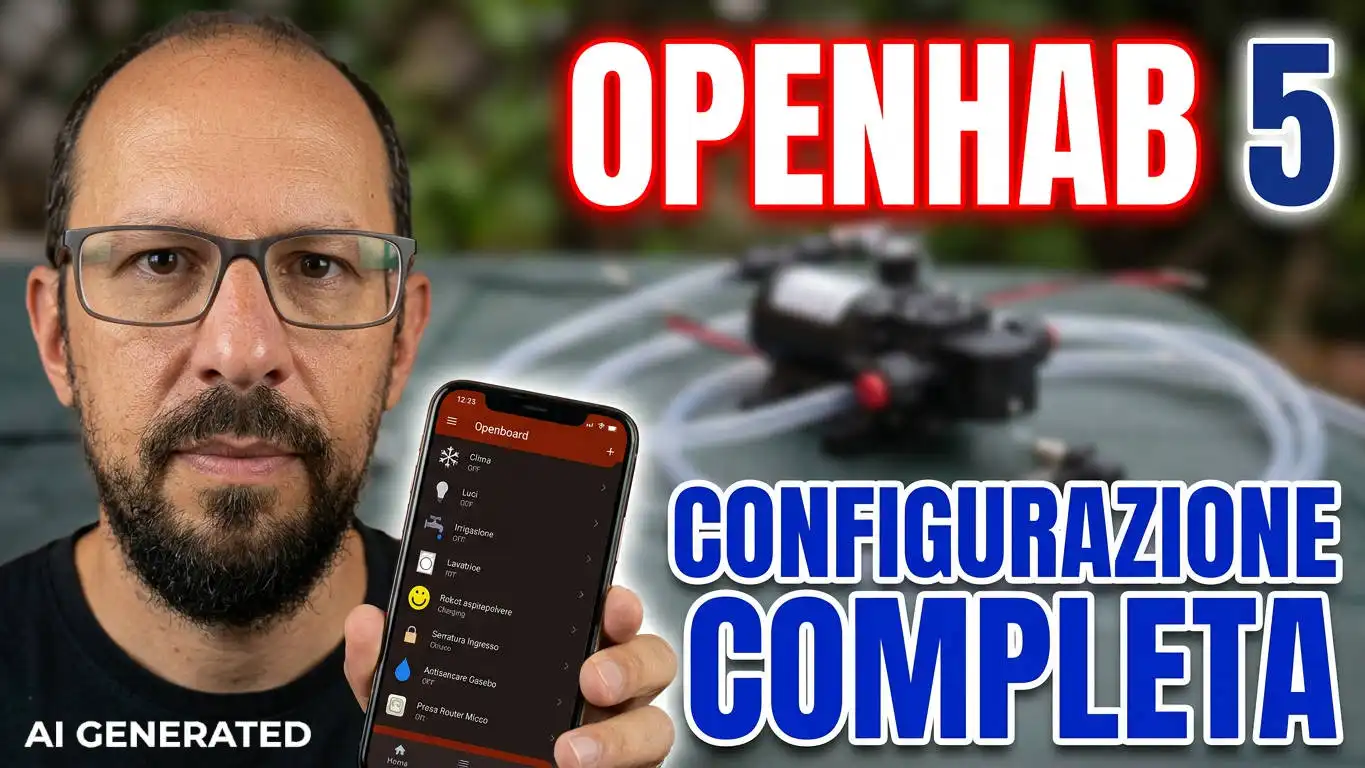 OPENHAB 5 - Garden Automation: Smart Mosquito Repellent System with MQTT and Sonoff - VIDEO