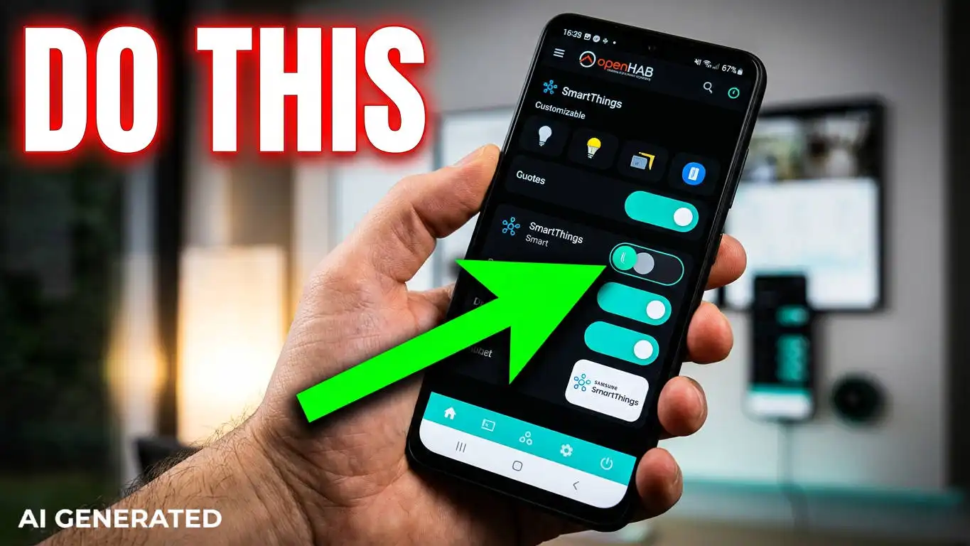 OPENHAB 5 - Integrazione Samsung Smartthings via MQTT e API e WEBHOOK - VIDEO