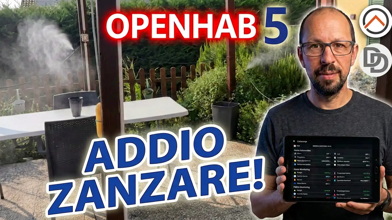 OPENHAB 5: Garden Automation: Stop Mosquitoes - VIDEO