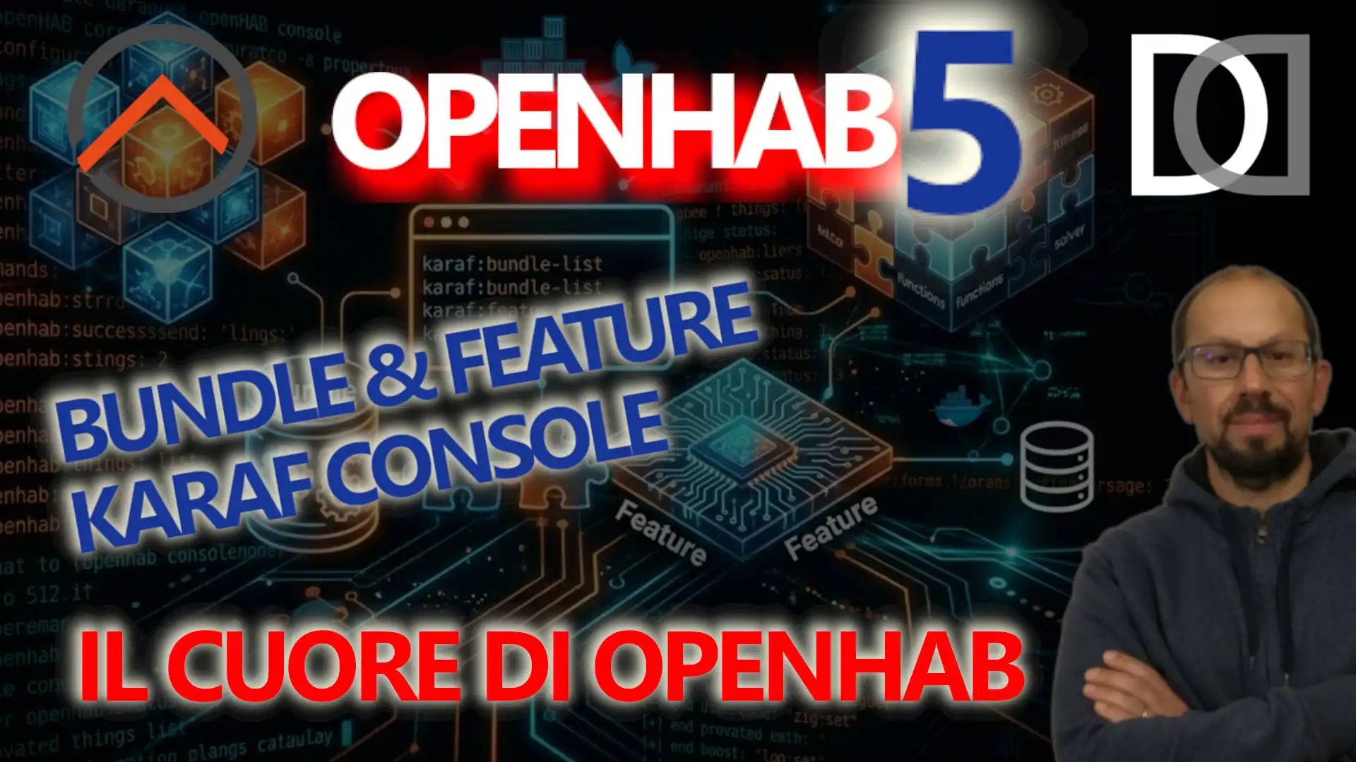 OPENHAB in PILLOLE: 63. CONSOLE - Il motore di OPENHAB - Bundle e Feature (Karaf) - VIDEO