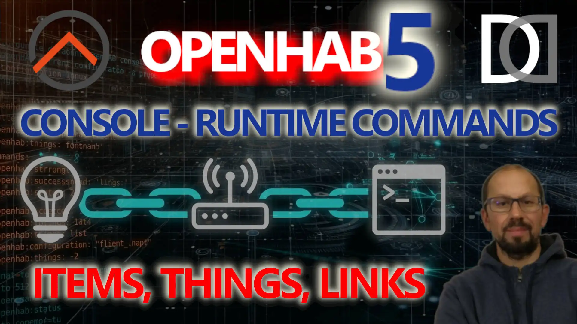 OPENHAB in PILLOLE: 62. CONSOLE - Gestiamo ITEMS, THINGS e LINKS usando KARAF CONSOLE - VIDEO