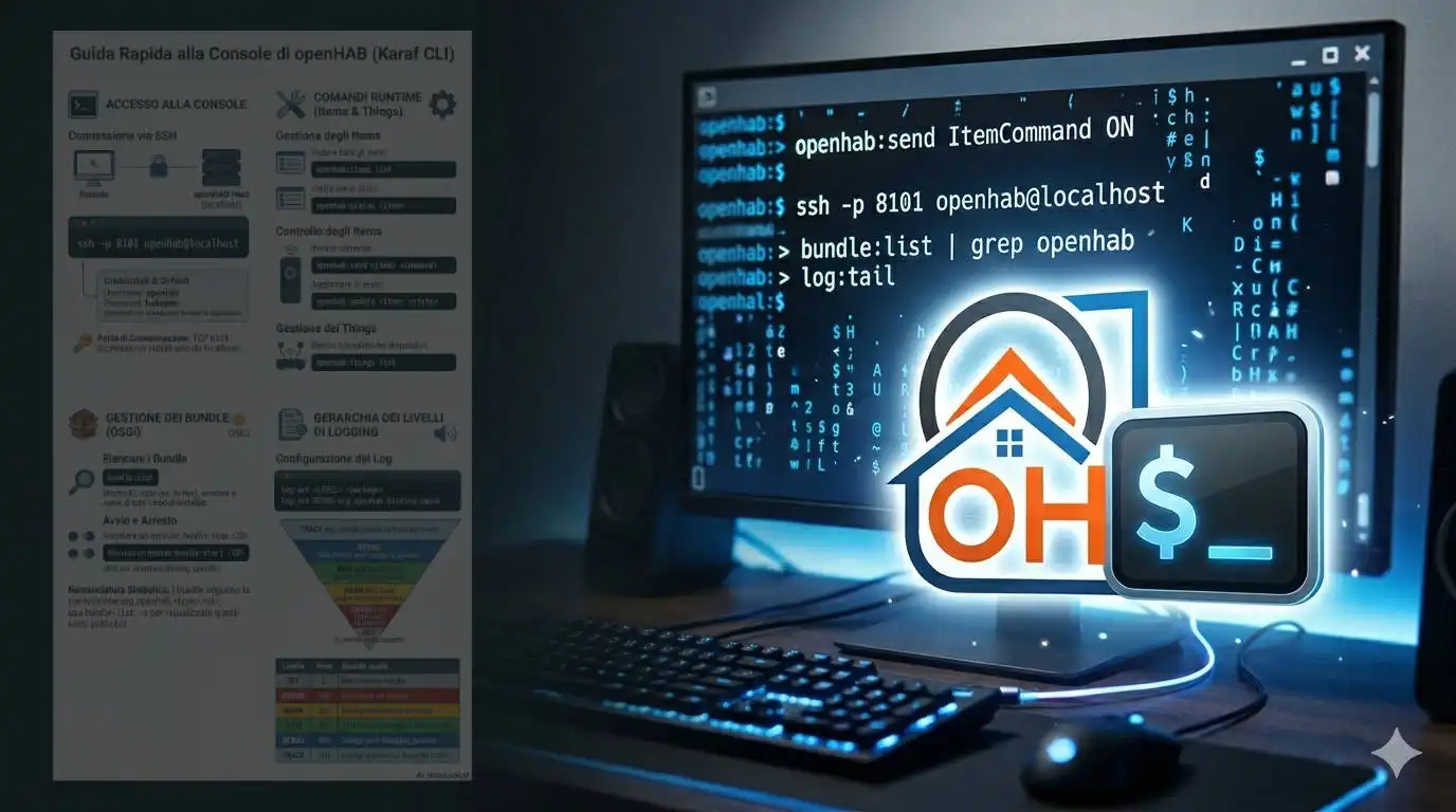 OPENHAB in a NUTSHELL: 60. The Console - From Theory to Practice - Access, Cheats, and Runtime Commands - VIDEO