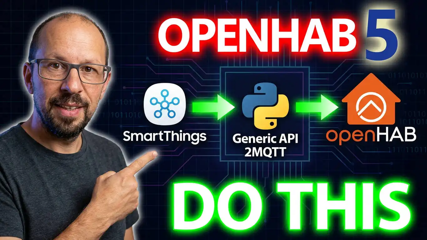 OPENHAB 5 & SMARTTHINGS: Integrazione completa Webhooks - VIDEO