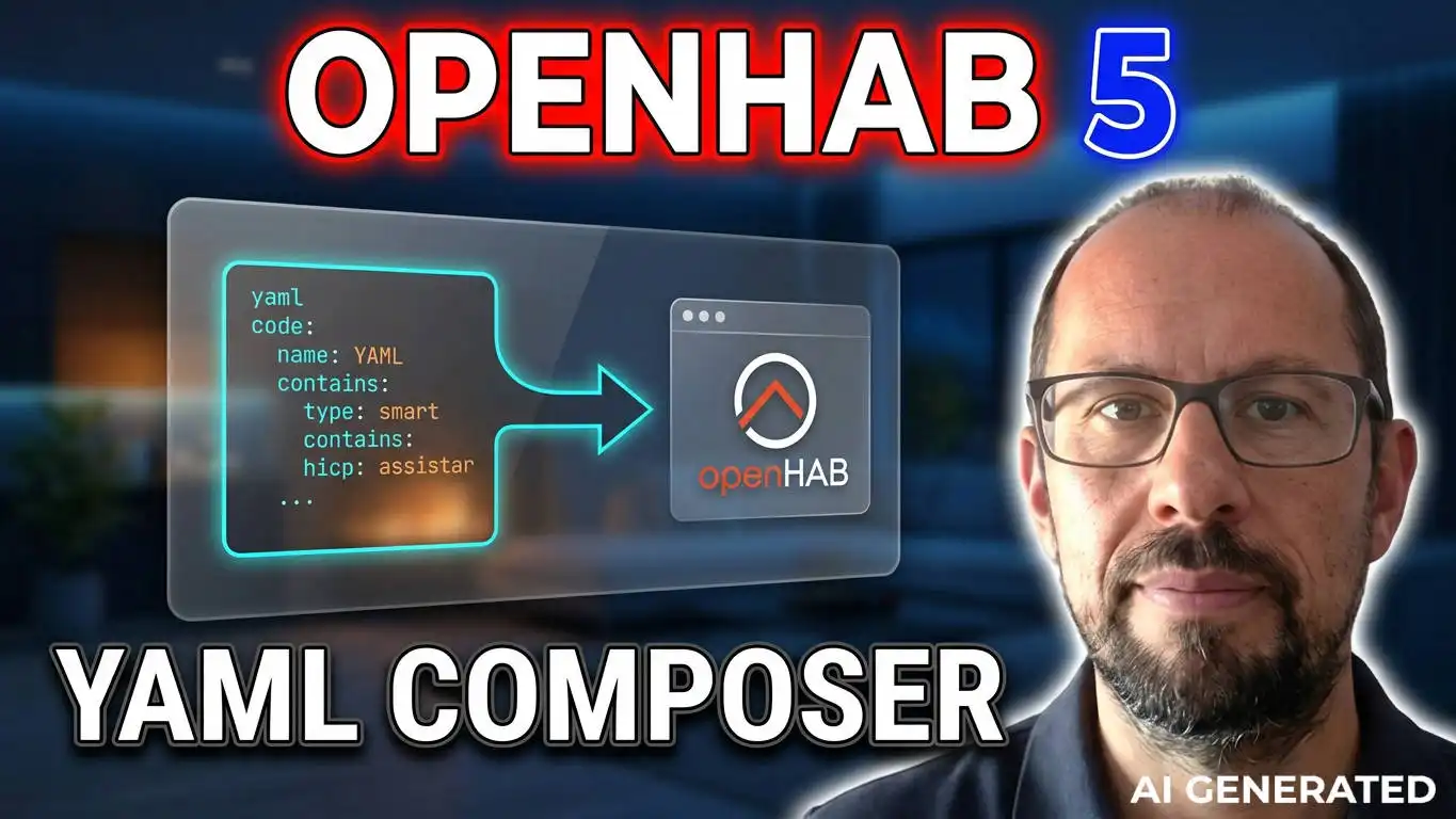 OPENHAB 5.2: Stop Duplicating Code in OpenHAB: Use YAML Composer!