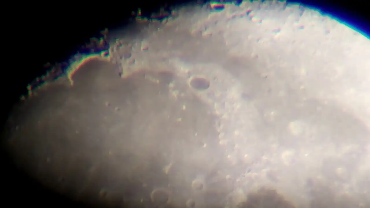 Prime prove di ripresa della luna con Telescopio CELESTRON SCTW-70