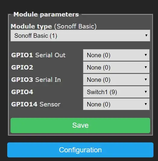 Sonoff Mini - Tasmota