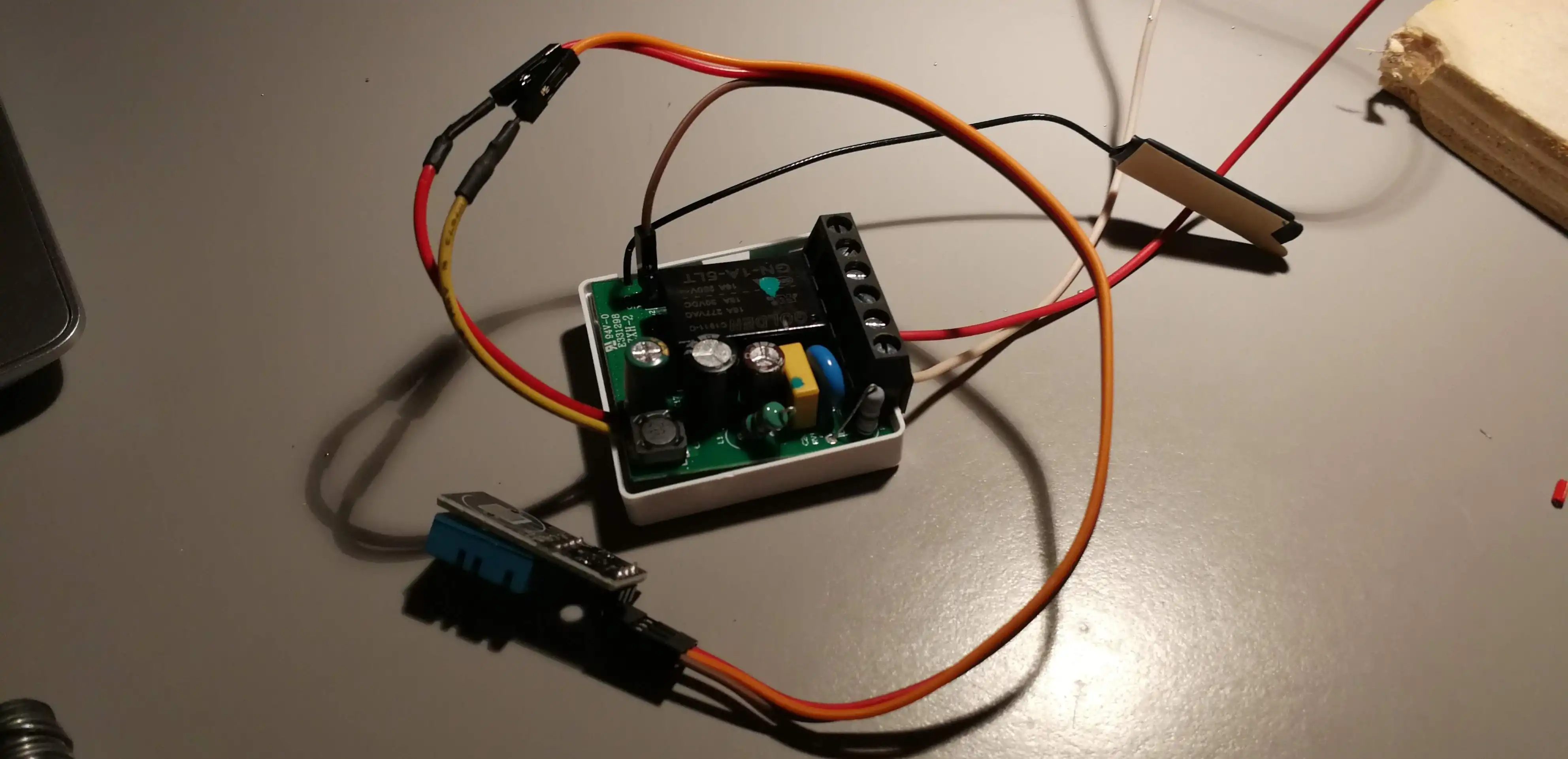 Home Automation System - Temperature sensor with SONOFF mini - Hardware  connection, OpenHAB - SmartHome