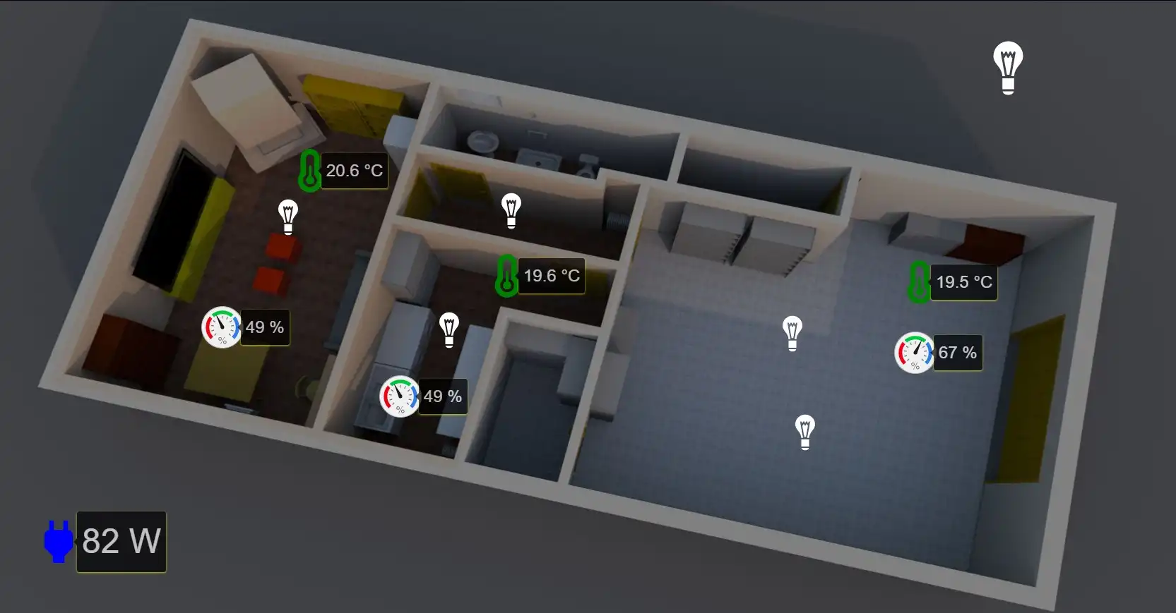 Home Automation System - OpenHAB 3 Migration - 47. Let's create a Floorplan page step by step Part 2