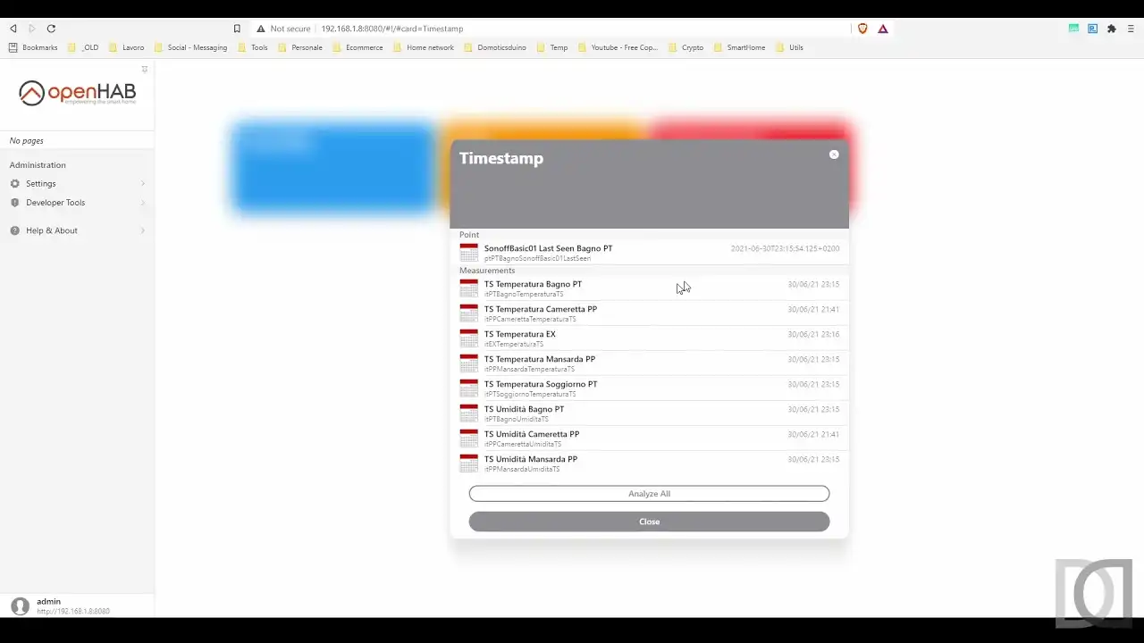 Home Automation System - OpenHAB 3 Migration - 18. Network Check Part 1